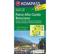 Parco Alto Garda - Bresciano 1 : 25 000