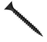 PARCO Lot de 500 vis pour cloison sèche - 3,9 x 45 mm - Avec filetage fin - Vis pour cloison sèche - Vis universelles - Vis à bois noires - Qualité allemande