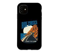 Parcourez la Corse à vélo sur la côte pour escalader la Route de l'île Coque pour iPhone 11