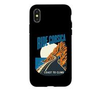 Parcourez la Corse à vélo sur la côte pour escalader la Route de l'île Coque pour iPhone X/XS