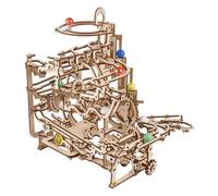 Parcours À Billes Avec Gradins En Bois À Construire ? Maquette Mécanique 3d Modulable Et Ludique Brown TU