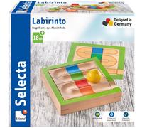 Parcours À Boule En Bois Massif Labirinto Beige TU