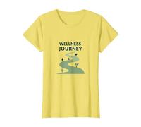Parcours Bien-être : Un Chemin conscient vers la santé et l'équilibre T-Shirt, Femme, Citron, XL