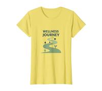 Parcours Bien-être : Un Chemin conscient vers la santé et l'équilibre T-Shirt, Femme, Citron, XS