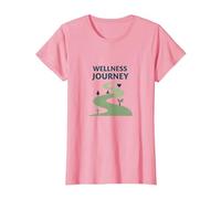 Parcours Bien-être : Un Chemin conscient vers la santé et l'équilibre T-Shirt, Femme, Rose, XXL
