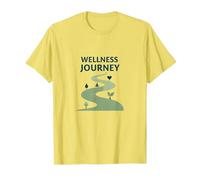 Parcours Bien-être : Un Chemin conscient vers la santé et l'équilibre T-Shirt, Homme, Citron, 3XL