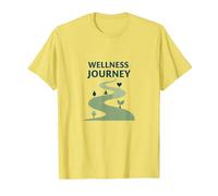 Parcours Bien-être : Un Chemin conscient vers la santé et l'équilibre T-Shirt, Homme, Citron, S