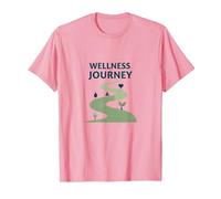 Parcours Bien-être : Un Chemin conscient vers la santé et l'équilibre T-Shirt, Homme, Rose, M