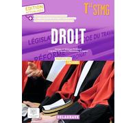 Parcours croisés Droit Tle STMG (2024) - Manuel élève