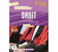 Parcours croisés Droit Tle STMG (2024) - Manuel élève - Philippe Idelovici - Delagrave - broché - Scolaire / Universitaire