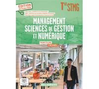 Parcours croisés Management Tle STMG (2024) - Manuel élève - Martine Baldassari - Delagrave - broché - Scolaire / Universitaire