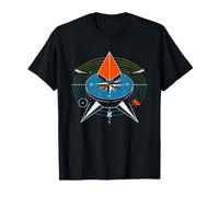 Parcours D Orientation Itineraire sur Carte Navigation en T-Shirt