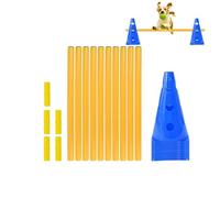 Parcours d'Agilité pour Chiens | Équipement d'Entraînement Robuste | Haie d'Extérieur pour Petit Chien - pour intérieur, extérieur, Jardin, Parc, Aire de