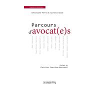 Parcours d'avocat(e)s - Christophe Perrin - Cavalier Bleu Eds - broché - Etude