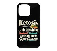 Parcours de régime cétogène communautaire Keto Girls Coque pour iPhone 13 Pro
