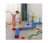 Parcours d'obstacles Ensemble De Jeux D'intérieur Et D'extérieur, Parcours d'obstacles D'intégration Sensorielle, Ensemble De Jeux D'équilibre Physique Et De Coordination