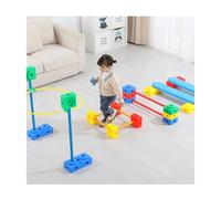 Parcours d'obstacles Ensemble D'entraînement À Parcours d'obstacles, Équilibre du Traitement Sensoriel, Activité d'anniversaire dans Le Jardin avec Cerceau pour Marelle