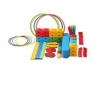 Parcours d'obstacles Jeux D'activités Intérieurs Et Extérieurs, Ensemble De Jeux D'équilibre Et De Coordination, Fête d'anniversaire