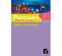 Parcours français CE1 - Cahier d'exercices