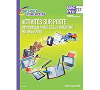 Parcours Interactifs API Word, Excel, Powerpoint 2de-1re-Tle BAC PRO