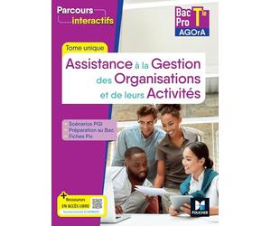 Parcours interactifs - Tome unique AGOrA - Tle Bac Pro - Éd. 2026 - Livre élève