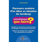 Parcours scolaire d'un élève en situation de handicap: Clarifier les démarches administratives et identifier les personnes-ressources. Repérer les étapes clés et détailler les compensations possibles.