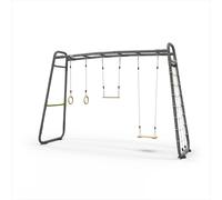 Parcours Sportif Enfant Extérieur ? Barres De Traction Jardin Getset Monkeybar Mb310 Gris TU