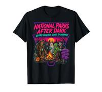 Parcs nationaux après la tombée de la Nuit où Les légendes Viennent se détendre T-Shirt Graphique avec Valeur