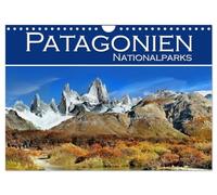 Parcs nationaux de Patagonie (Calendrier mural 2026 DIN A4 horizontal), CALVENDO calendrier mensuel