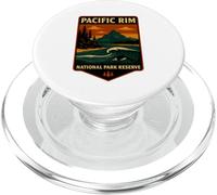 Parcs nationaux du Canada - Pacific Rim Wilderness Ocean Nature PopSockets PopGrip pour MagSafe