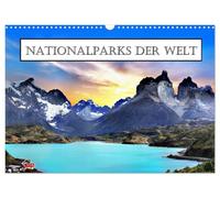 Parcs nationaux du monde, Version française (Calendrier mural 2026 DIN A3 portrait), Calendrier CALVENDO mensuel