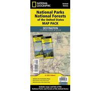 Parcs nationaux et forêts nationales des États-Unis [Map Pack Bundle] | National Geographic
