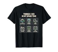 Parcs nationaux Things I Do in My Spare Time Nature Lover T-Shirt