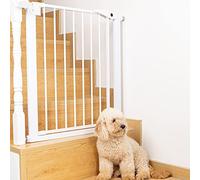 Parcs Pour Animaux de Compagnie Barrières de Sécurité Pour Animaux de Compagnie Clôture de Sécurité À Fermeture Automatique Portes Pour Chiens Extra Larges Avec Extension Pour Portes Et Escaliers Esca