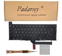 Pardarsey Clavier français de rechange compatible avec MacBook Pro 16 pouces avec Touch Bar A2141 publié en 2019 + vis de clavier + tournevis