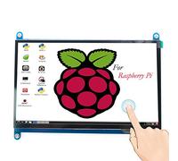 Pardarsey Écran LCD TFT HDMI 7 pouces (17,78 cm) 1024 x 600 écran HD avec fonction tactile pour Raspberry Pi B+/2B Raspberry Pi 3B