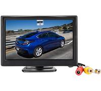Pardarsey Écran TFT LCD de 5 pouces pour voiture avec 2 supports en option (support d'aspiration et support adhésif normal)
