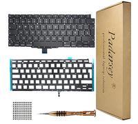 Pardarsey ESPAÑOL Teclado Rétroéclairage de rechange espagnol Compatible avec MacBook Air Retina 13" M1 A2337 fin 2020 Clavier + vis + tournevis