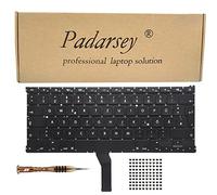 Pardarsey Pardarsey Clavier de rechange QWERTZ pour ordinateur portable 13" A1369 A1466 Series 2011 2012 2013 2014 2015 (disposition du clavier allemand)