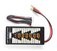 Pardarsey XT60 Plaque de charge parallèle 2S-6S Lipo avec connecteur banane 4 mm pour chargeur Imax B6 B6AC