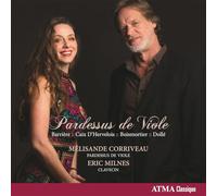 Jean Barriere & Melisande Corriveau – Pardessus De Viole – CD – NAXOS