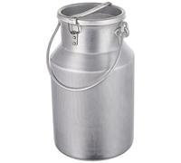 Pardini Bidon à huile/lait en Aluminium Argenté 5 l