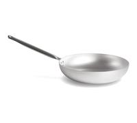 PARDINI - Poêle en aluminium pour cuisson au gaz, évasée de 24 cm, hauteur 6,5 cm, épaisseur 3 mm, idéal pour la cuisson au saut.
