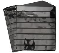 Pardo 100800 - Pack de 10 Pochettes de tampons - 16 alojamientos, lame centrale occultant Noir et transparent à chaque côté