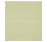Pardo 102200 - Pack de 10 Pochettes Transparente, 2 alojamientos