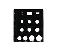 Pardo 175000 - Pack de 12 pochettes monnaie Euro, 10 alojamientos claraboya