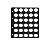 Pardo 75300 Lot de 25 pochettes en plastique pour pièces avec base 30 compartiments