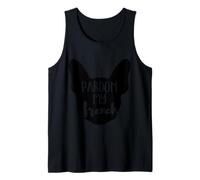 Pardon My French - Frenchie Bulldog, propriétaires de chiens hommes et femmes Débardeur