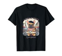 Pardon My French Fun.Bouledogue français T-Shirt Graphique avec Valeur