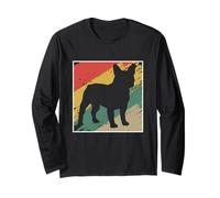 Pardon My French Fun Frenchie Bulldog Puppy Animal Lover Manche Longue